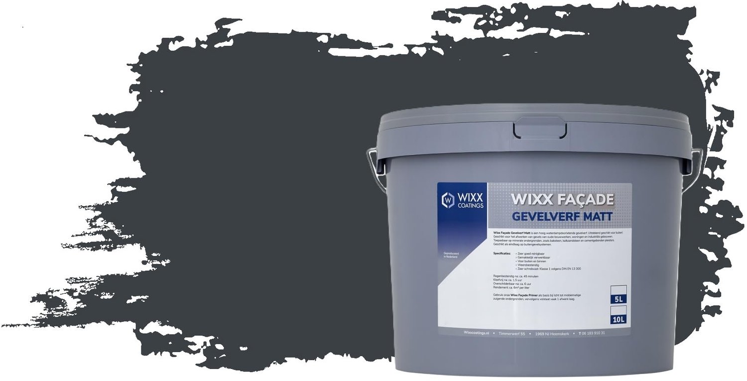 Façade Paint Matt - 10L - 7016 Antracietgrijs