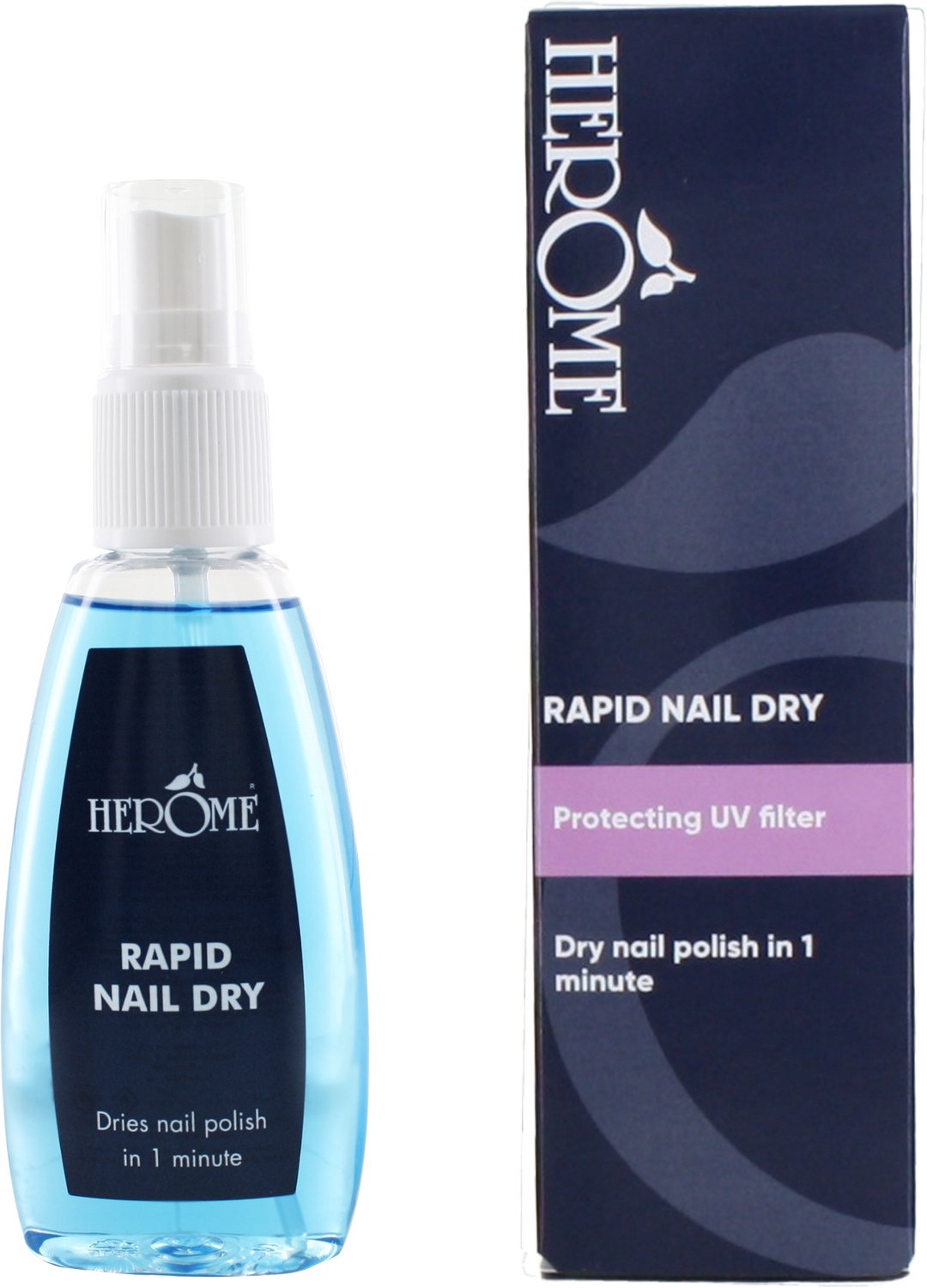 Bol.com Herome Snelle Nagellakdroger - Rapid Nail Dry - Nageldroger Spray - Versnelt het Uitharden van Nagellak - 75ml aanbieding