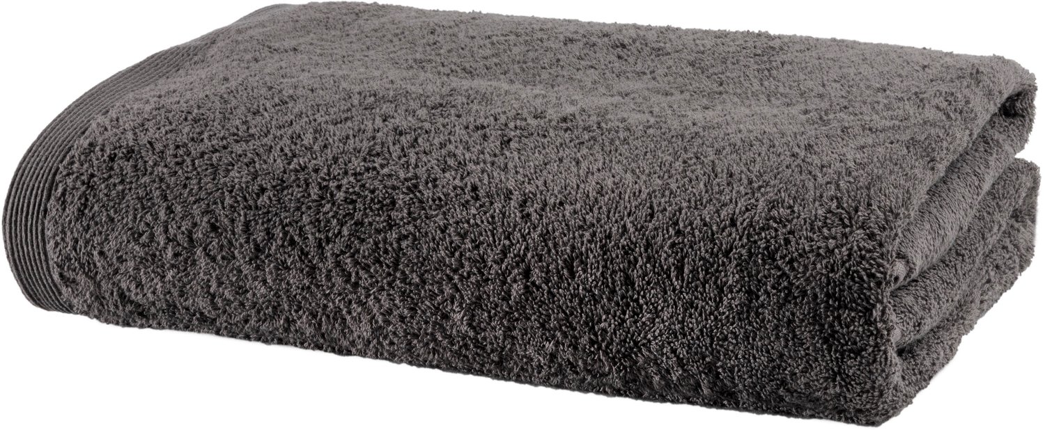 Casilin - Como - Handdoek - 50x100cm - Grey Charcoal - Donkergrijs
