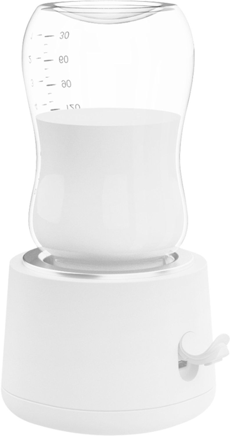 Bol.com MyBambini's Flessenwarmer PRO™ - Draagbare Baby Flessenwarmer voor Onderweg - Wit - Geschikt voor Brede Hals Flessen van... aanbieding