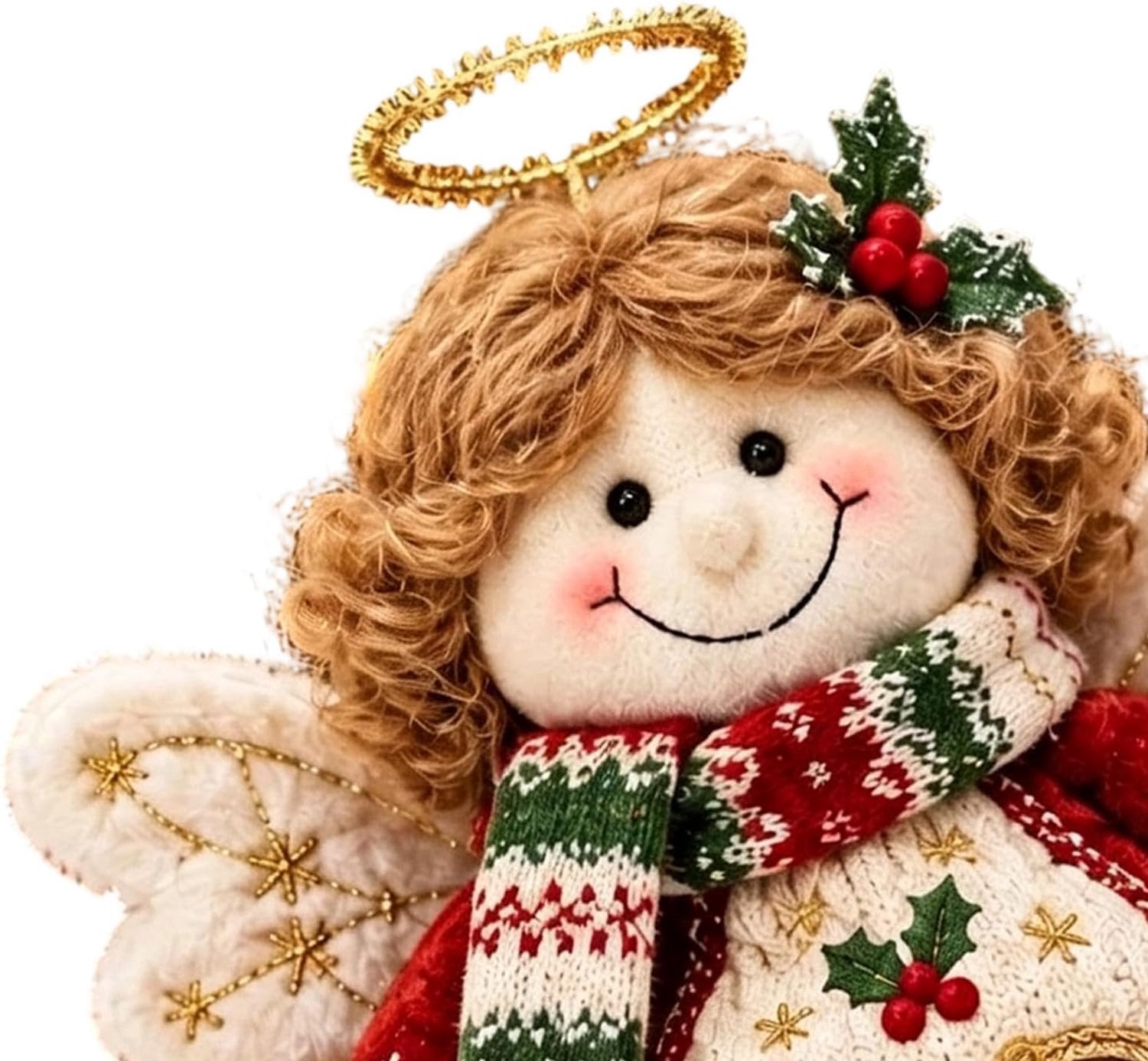 Kerstversiering - Engel snoep opbergdoos - Kerst knuffel - Kerst koekjesdoos - Feestelijke decoratie - Kerst versiering voor thuis & kantoor - 1 stuk - Voor snoep voedsel feest snack dessert chocolade - Tafel decoratie - Kerst snoepdoos – foto 6