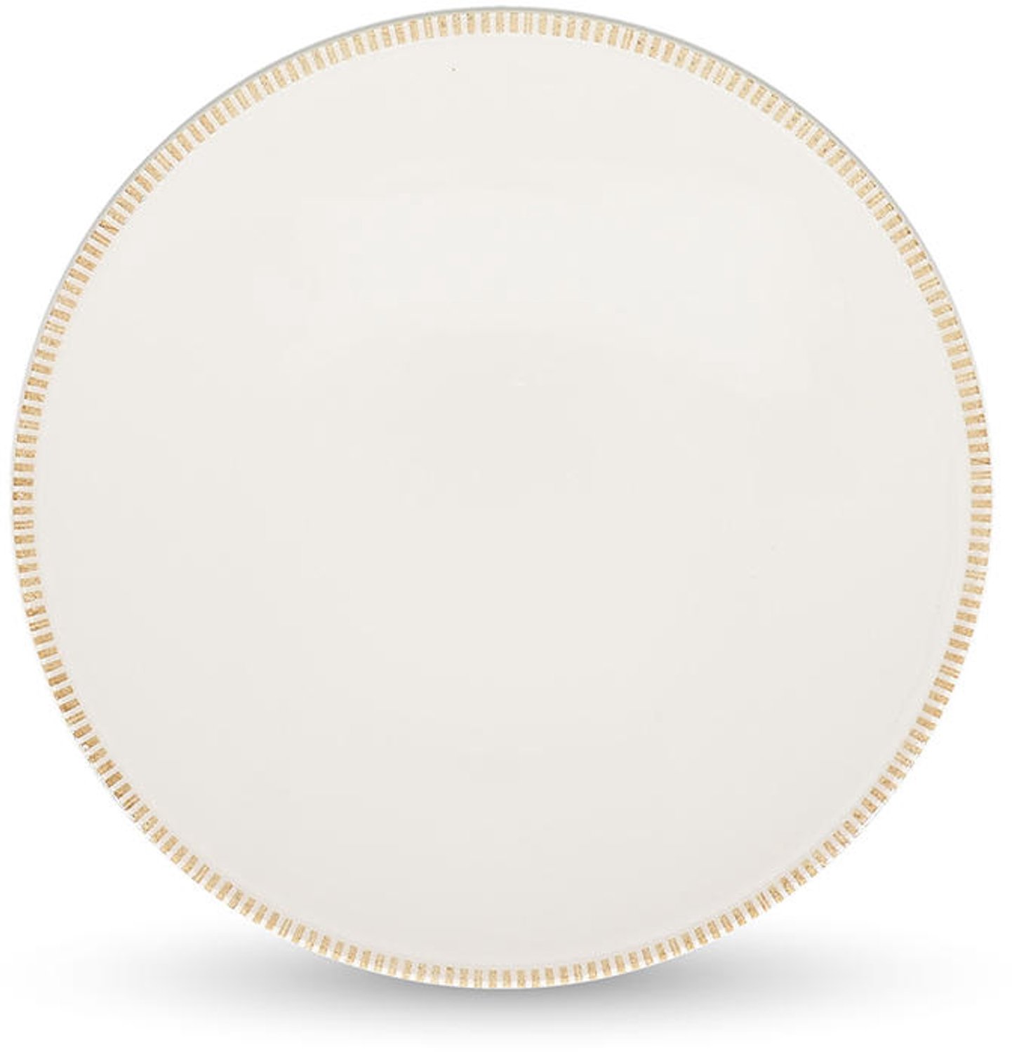 Fameilleur plat bord 25cm beige Linea set van 6 - porseleinen eetbord en dinerbord, voor ontbijt, lunch, diner en hoofdgerecht, vaatwasser- en magnetronbestendig, voedselveilig, servies voor thuis, restaurant en horeca, mooi als cadeau