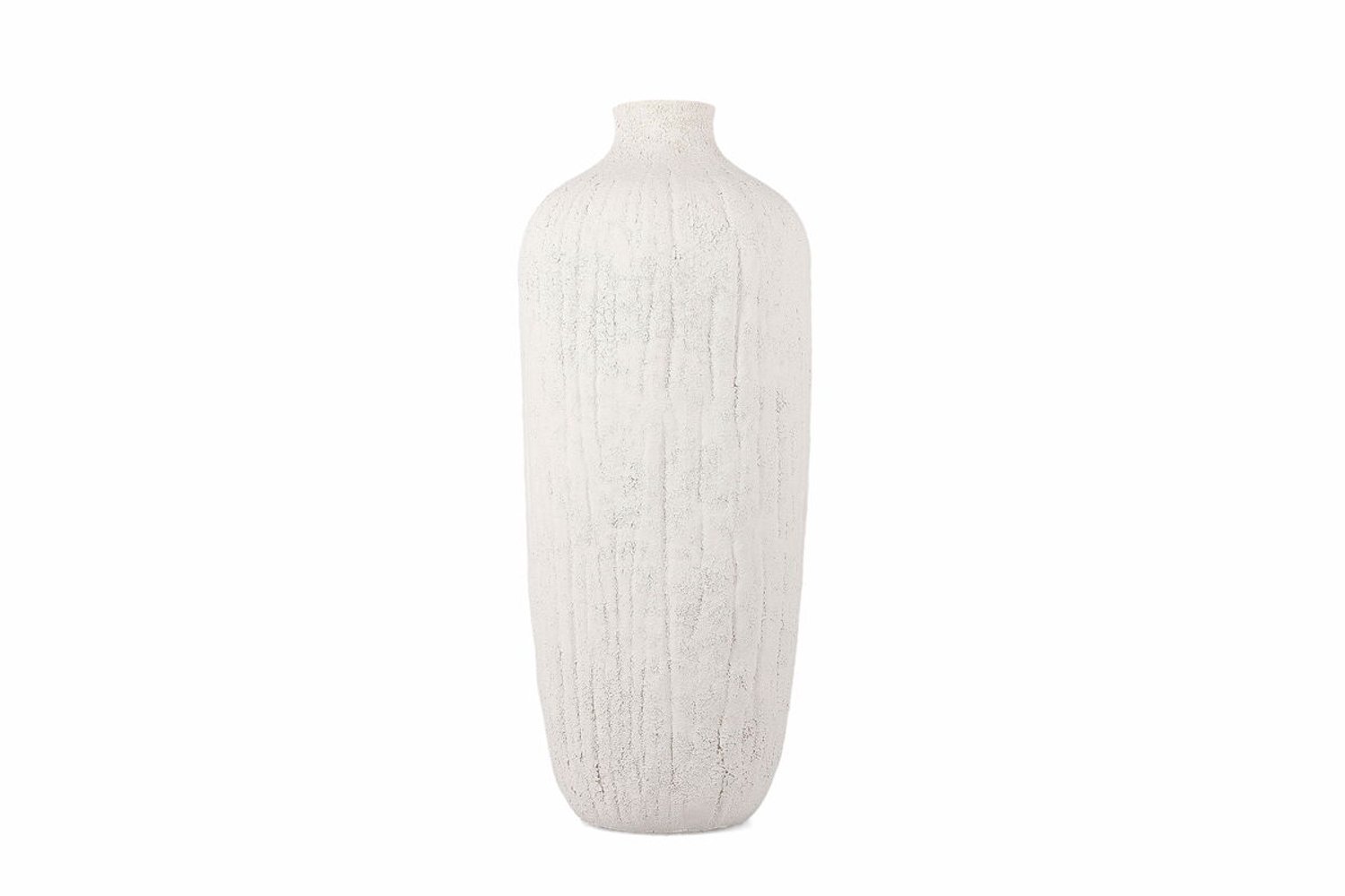 Fameilleur vaas 15xH36,5cm beige Avo - keramieken decoratieve bloemenvaas, voor bloemen, takken en droogbloemen, woondecoratie voor modern interieur, mooi als cadeau