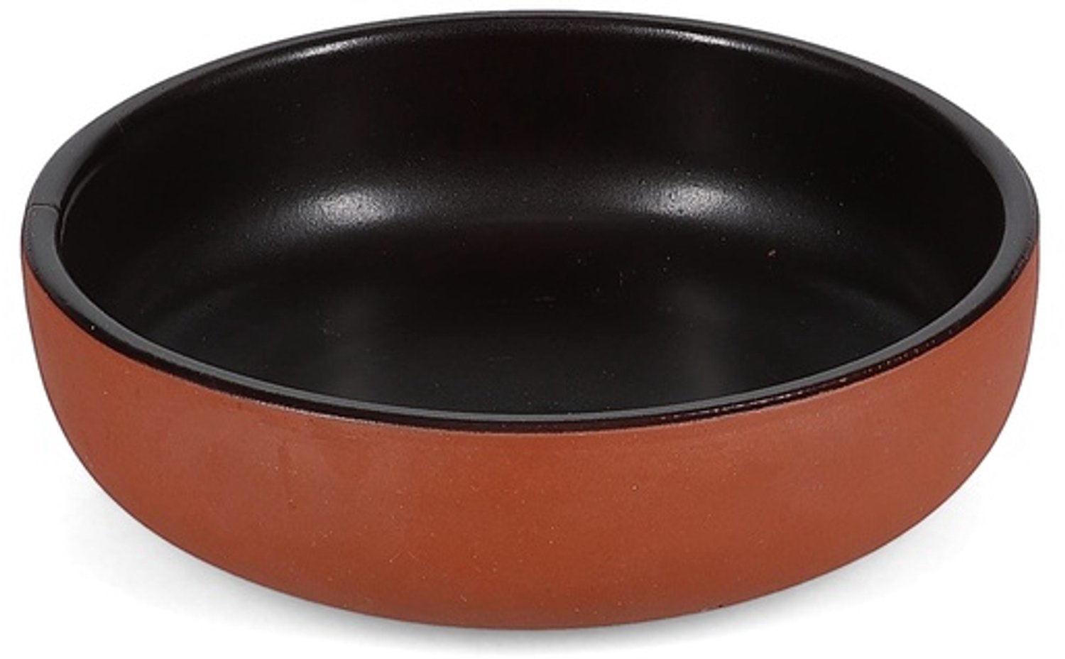 Fameilleur ovenschaal 16xH4,5cm zwart Forno - braadslee en serveerschaal, voor ovenschotels, lasagne, gratin en desserts, vaatwasser- en magnetronbestendig, ovenbestendig, voedselveilig, servies voor thuis, restaurant en horeca, mooi als cadeau