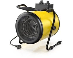 Elektrische Werkplaatskachel 3000 W - Gele Industriële Verwarming - 230 V - Met Ventilator - Voor…