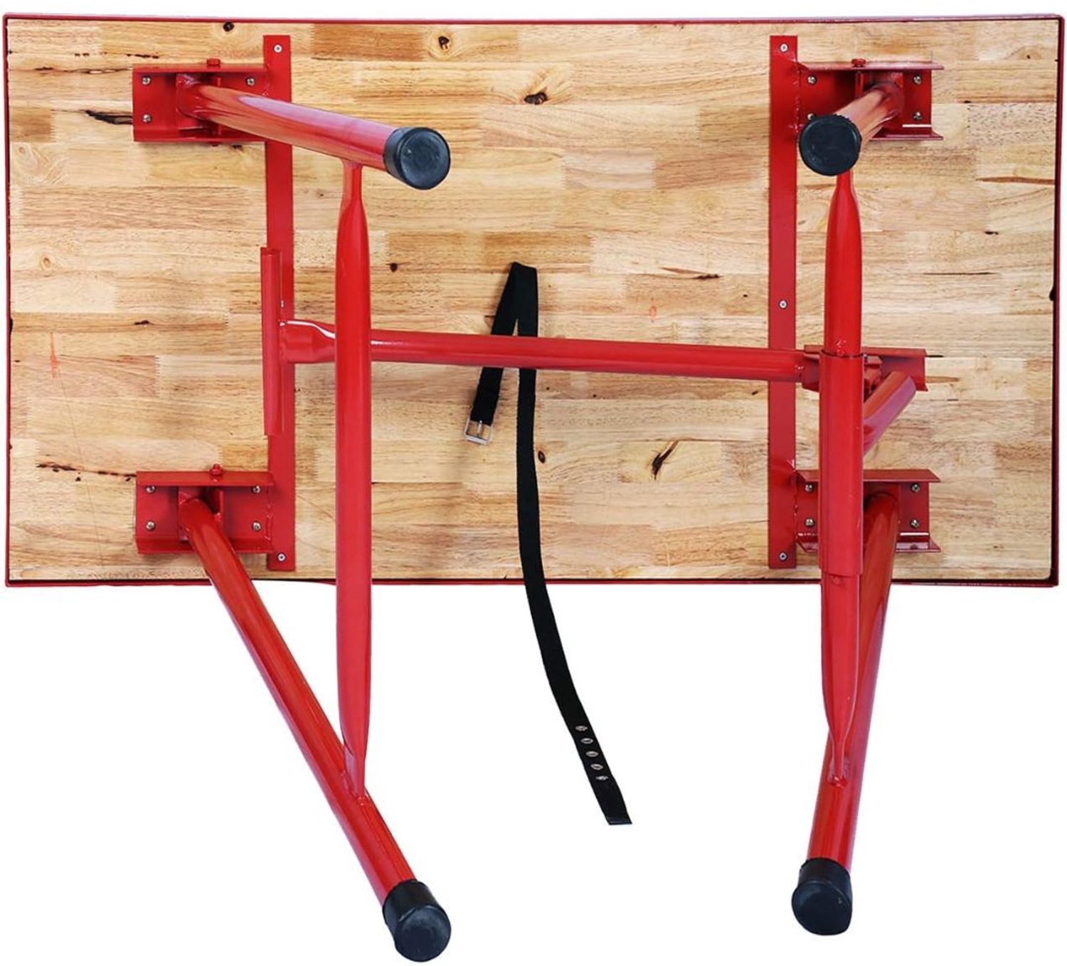 Opvouwbare Werktafel - Multifunctionele Werkbank - Bruin en Rood