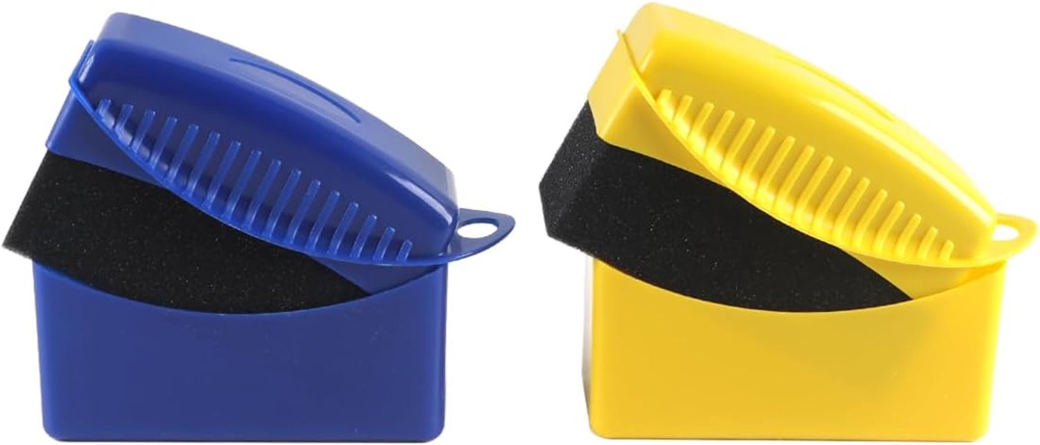 autoreinigingssponsblokken 12x7x5 cm - 2 stuks - schuim met hoge dichtheid - ideaal voor auto-onderhoud - ServiceTopper