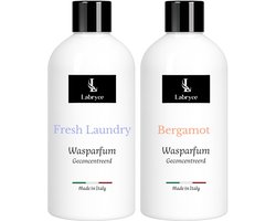 Wasparfum Duo Labryce - Fresh Laundry & Bergamot - 2 x 250 ml