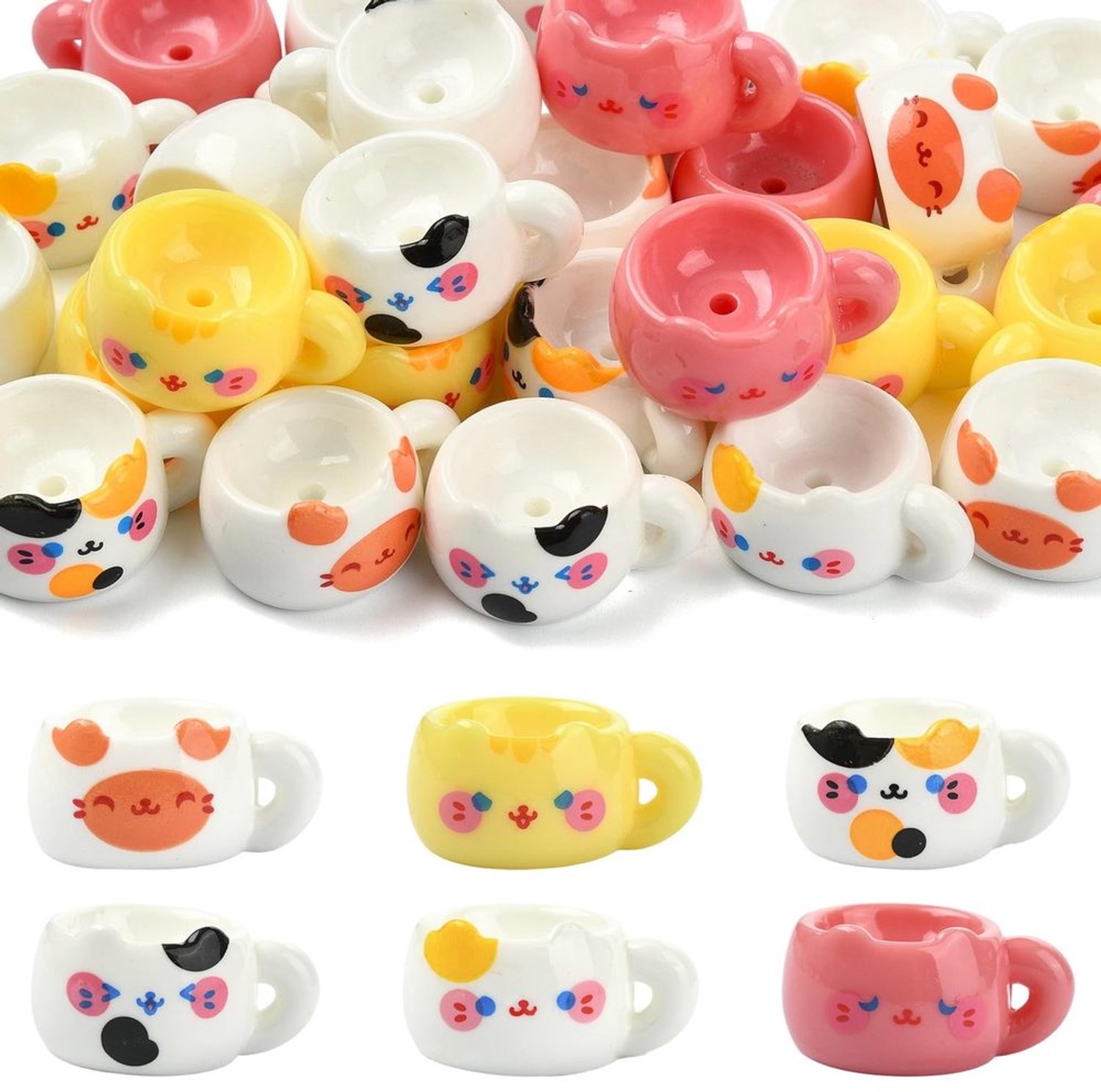 Set van 30 Miniatuur Beeldjes voor DIY Decoratie