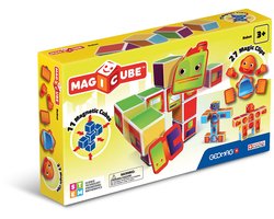 Magicube Robots Set - 11 Magnetische Blokken en 27 Clips