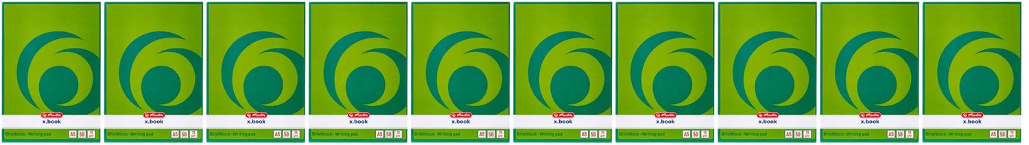 A5 Briefblok met 50 Vel Wit Papier