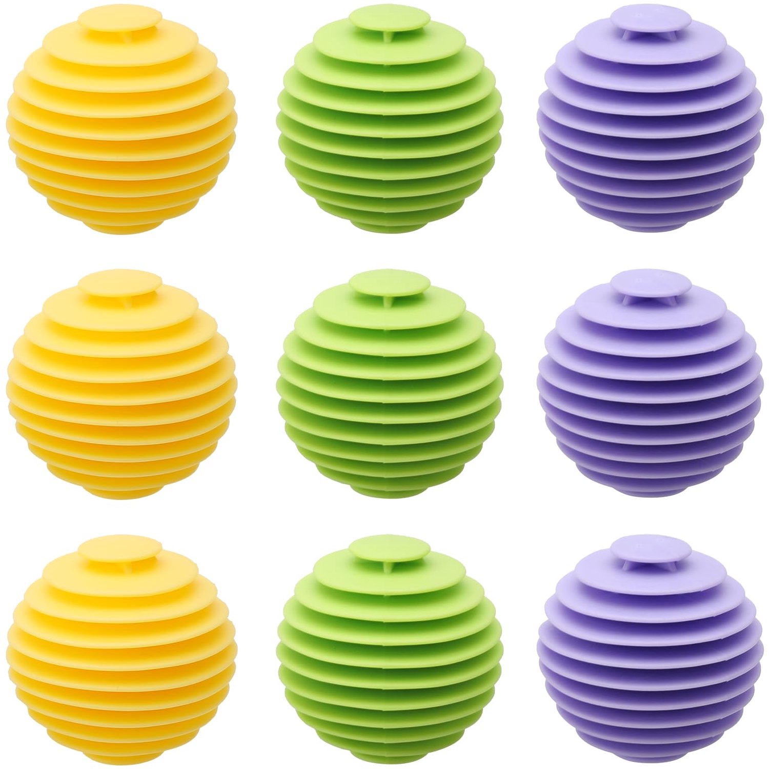 Set van 9 Wasballen voor de Wasmachine