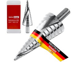 HSS Trapboor met 10 mm Shank voor Metaal, Hout, Aluminium en Kunststof