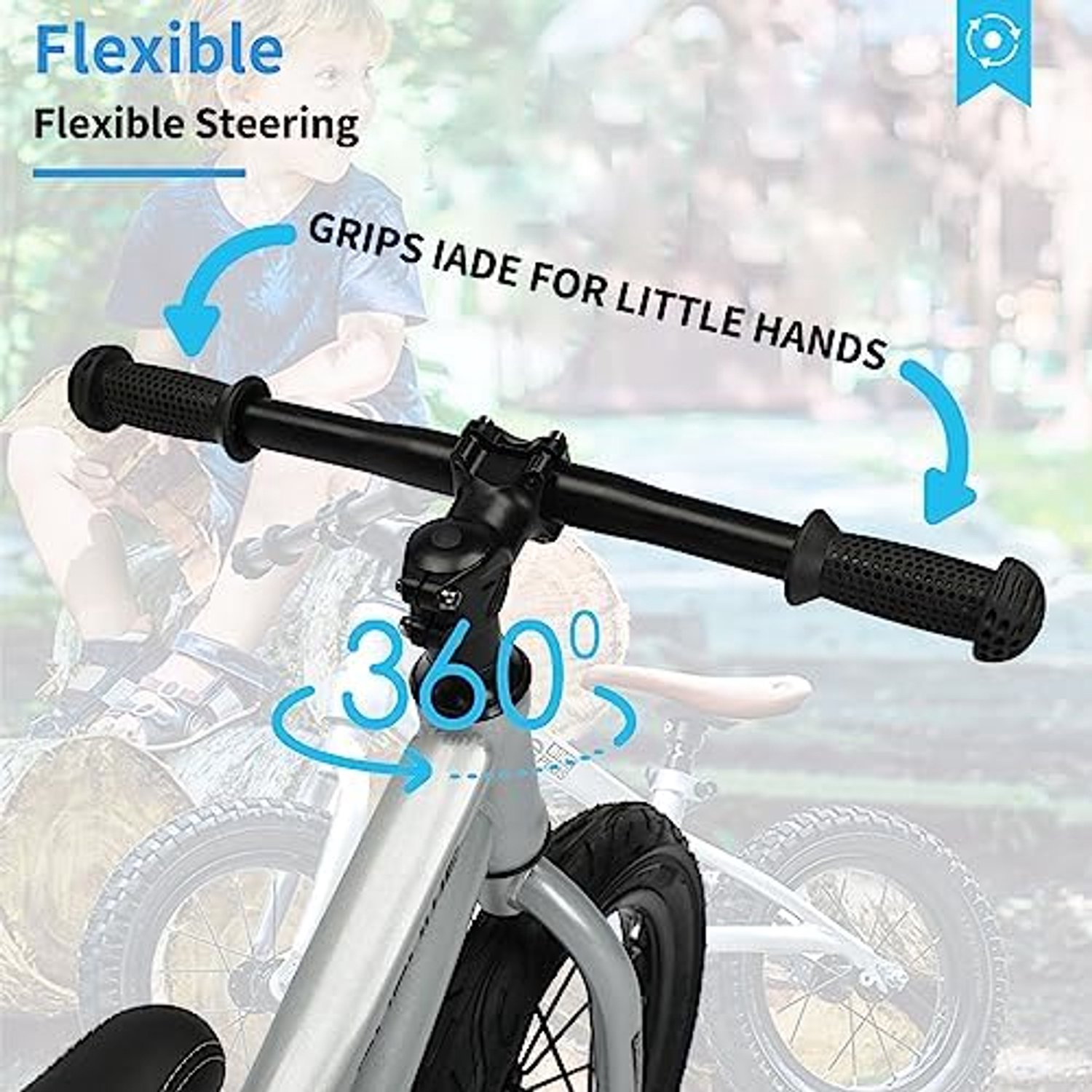 16 Inch Balance Bike voor Kinderen van 4-8 Jaar