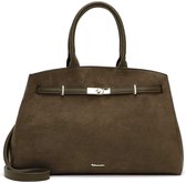 Tamaris handtas schoudertas Martina Cityshopper Oliv olijfgroen