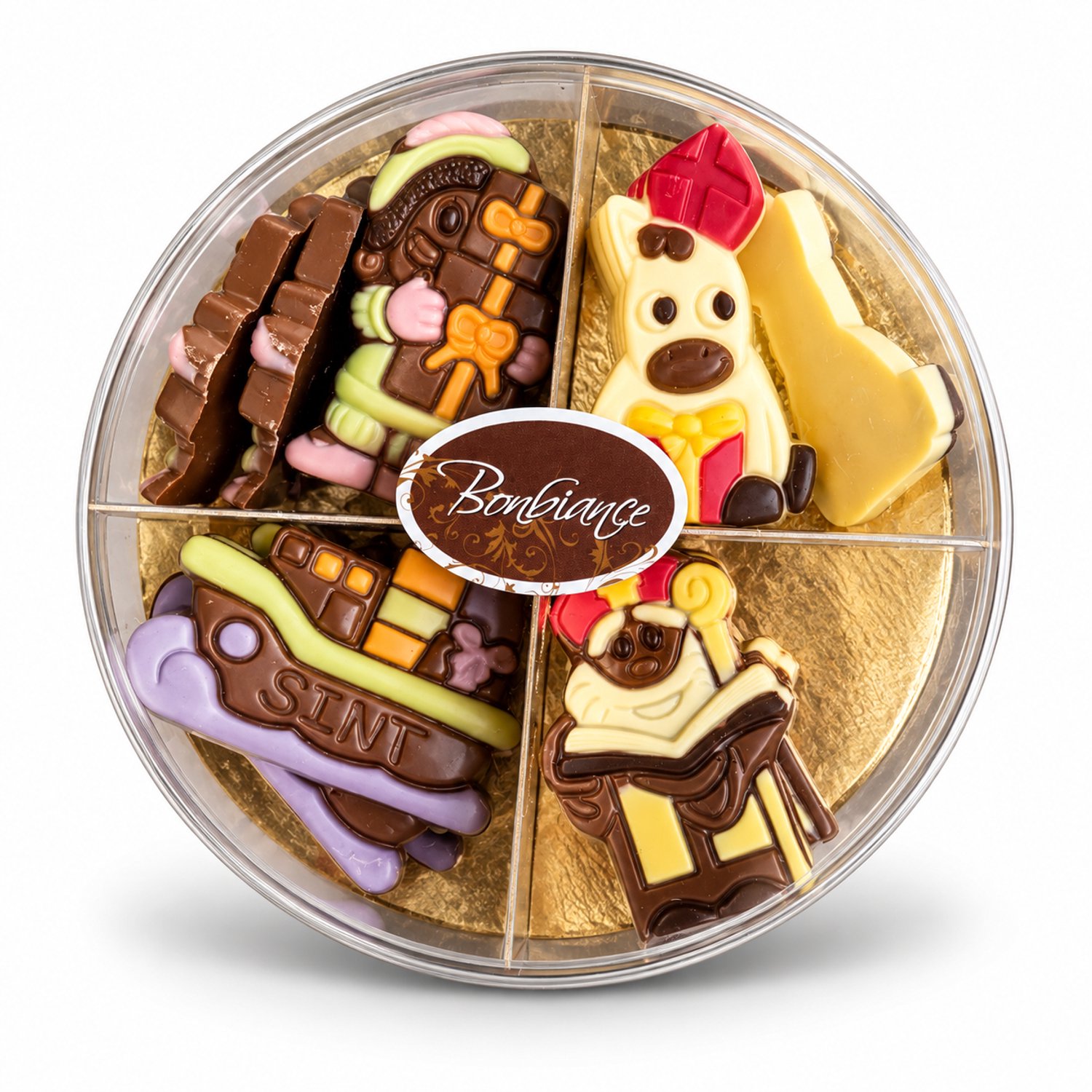 Bonbiance Chocolade - Sinterklaas - 354 gram - Piet - Stoomboot - Pieten