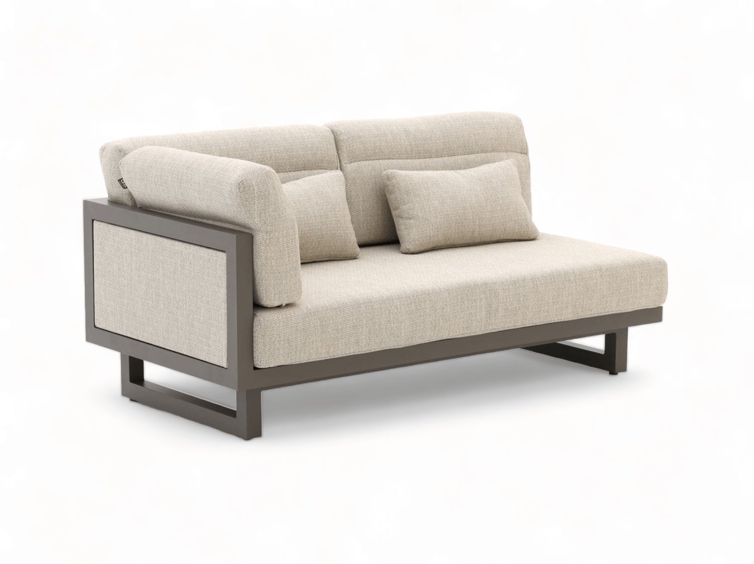 Apple Bee Santorini Loungeset - Chaise Longue - Upholstered - Rechts