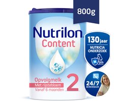 Nutrilon Content 2  - Flesvoeding Vanaf 6+ Maanden - 800g
