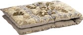 Madam Stoltz - Suzani matraskussen – 70x180 cm – ivory & dusty blue