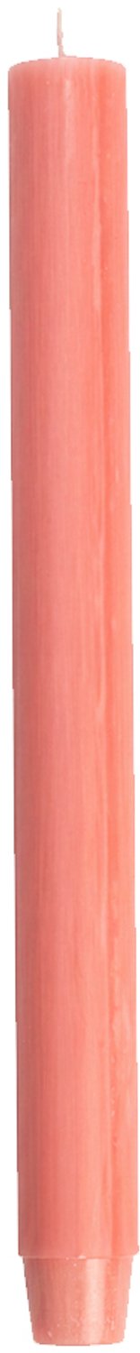 Rustik Lys Dinerkaarsen XL - Pak van 20 Stuks - Coral (Koraal) - 2,6 x 30 cm