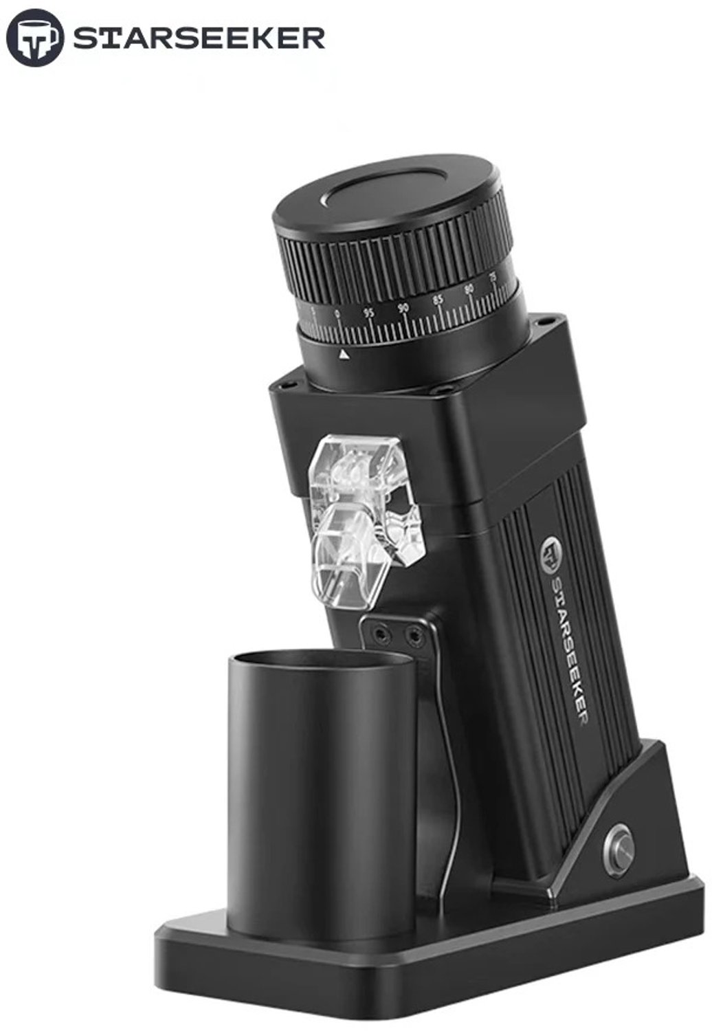 Cherrys Finds - Elektrische Koffiemolens - 55MM titanium kegelbraam - Electrische Koffiemolen Bonenmaler - Bonenmaler - Bonenmaler Electrisch - Koffiebonen Molen - Voor Espresso & Filterkoffie -Espresso Brouwen - Koffiebonenmolen - Zwart