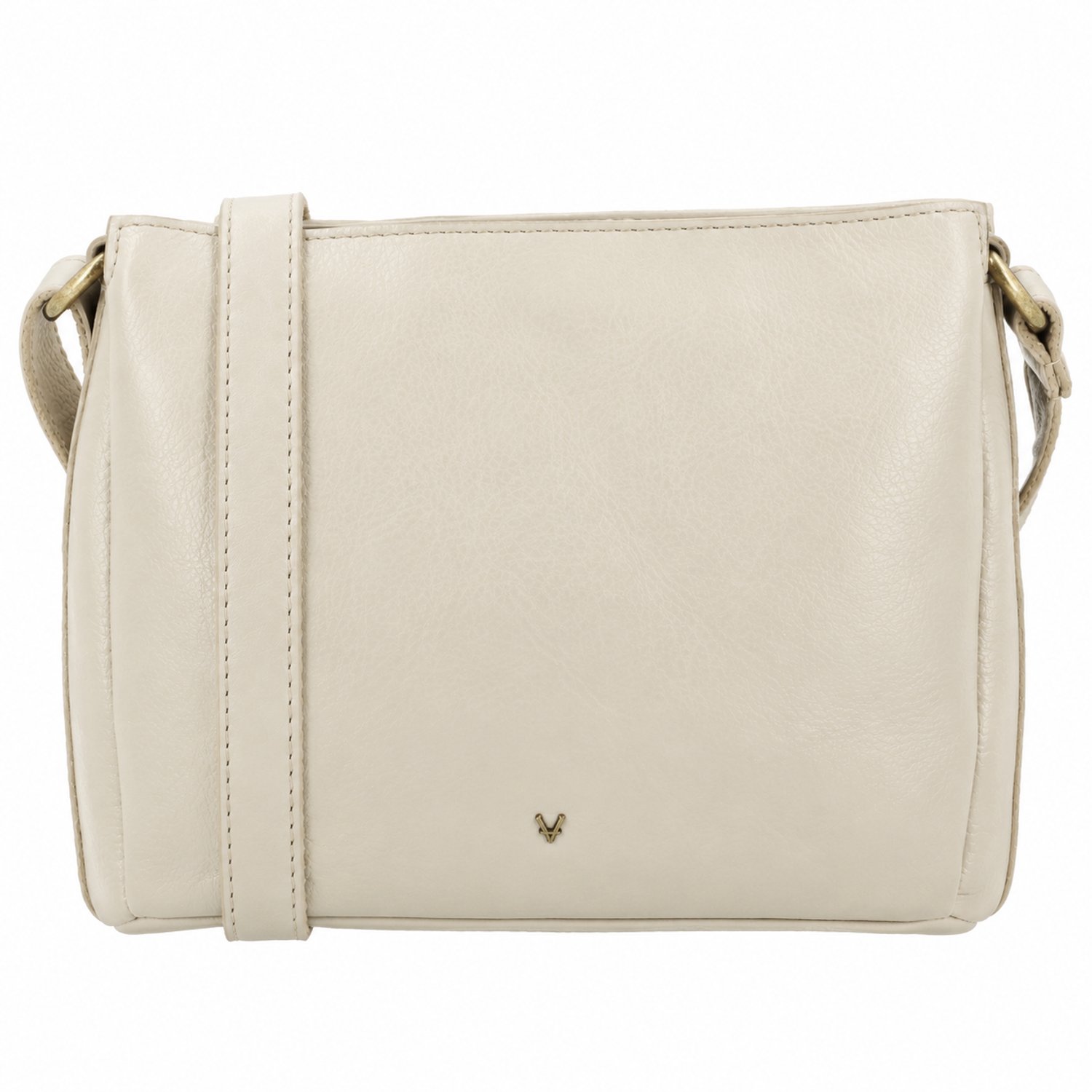 Vilenca Leren Schoudertas Elise Beige