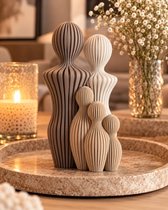 Gezin | 3 Kinderen | Familie | Decoratief beeld | Japandi stijl | Industrieel | Kerstmis | Kerst | Christmas | Winter | Woon | December | Woonaccessoire | Woonaccessoires | Decoratie | Deco | Landelijk | Interieur | Inrichting