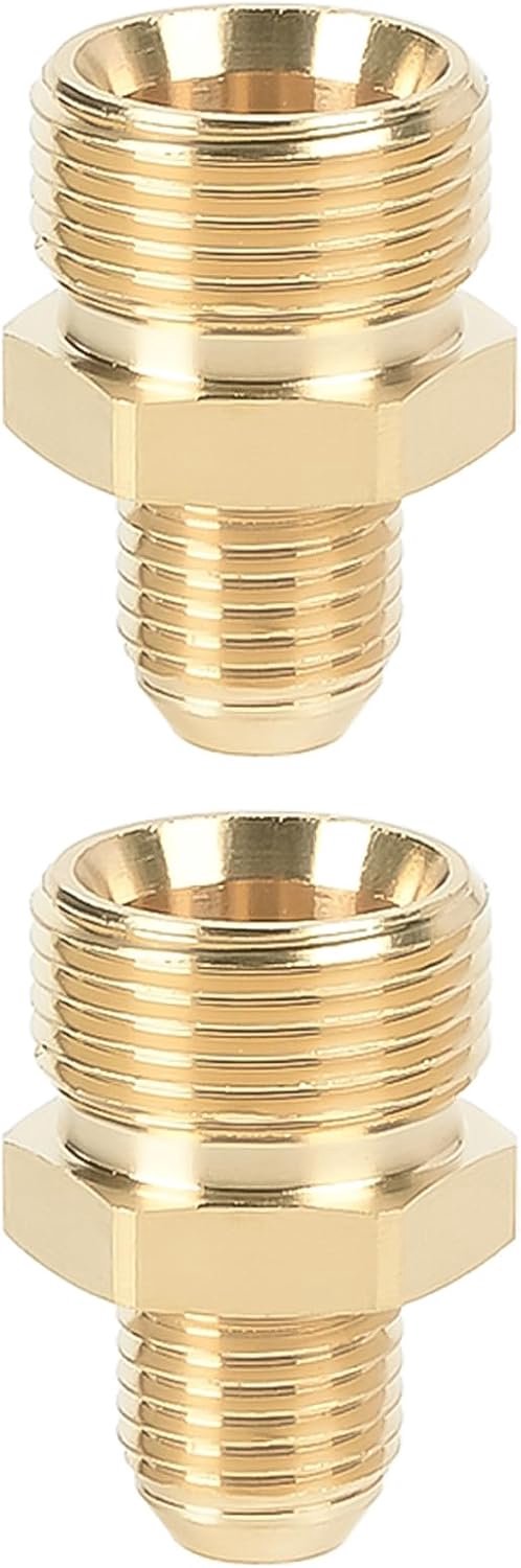 Hogedrukreiniger adapter 22mm naar 14mm - Messing koppeling - Duurzaam en corrosiebestendig - m-winkel