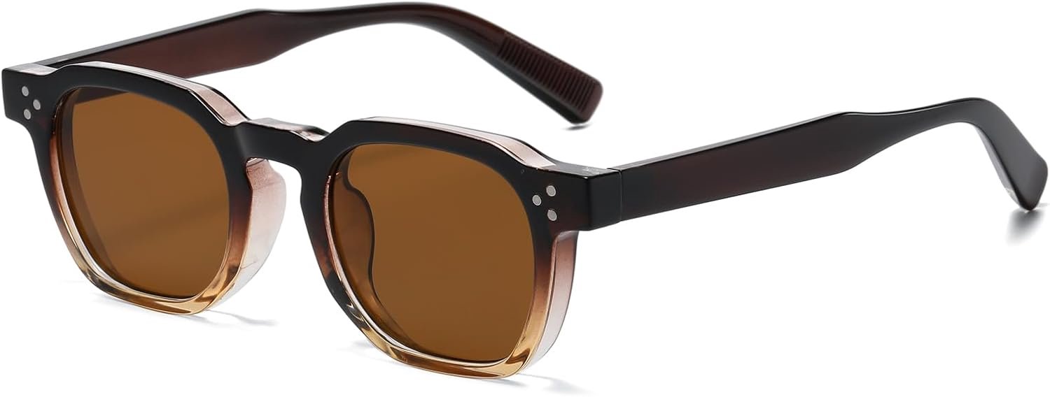 Zonnebril Kleine Retro Vierkante - UV400 - Voor Mannen en Vrouwen - Stijlvolle Bescherming - m-winkel