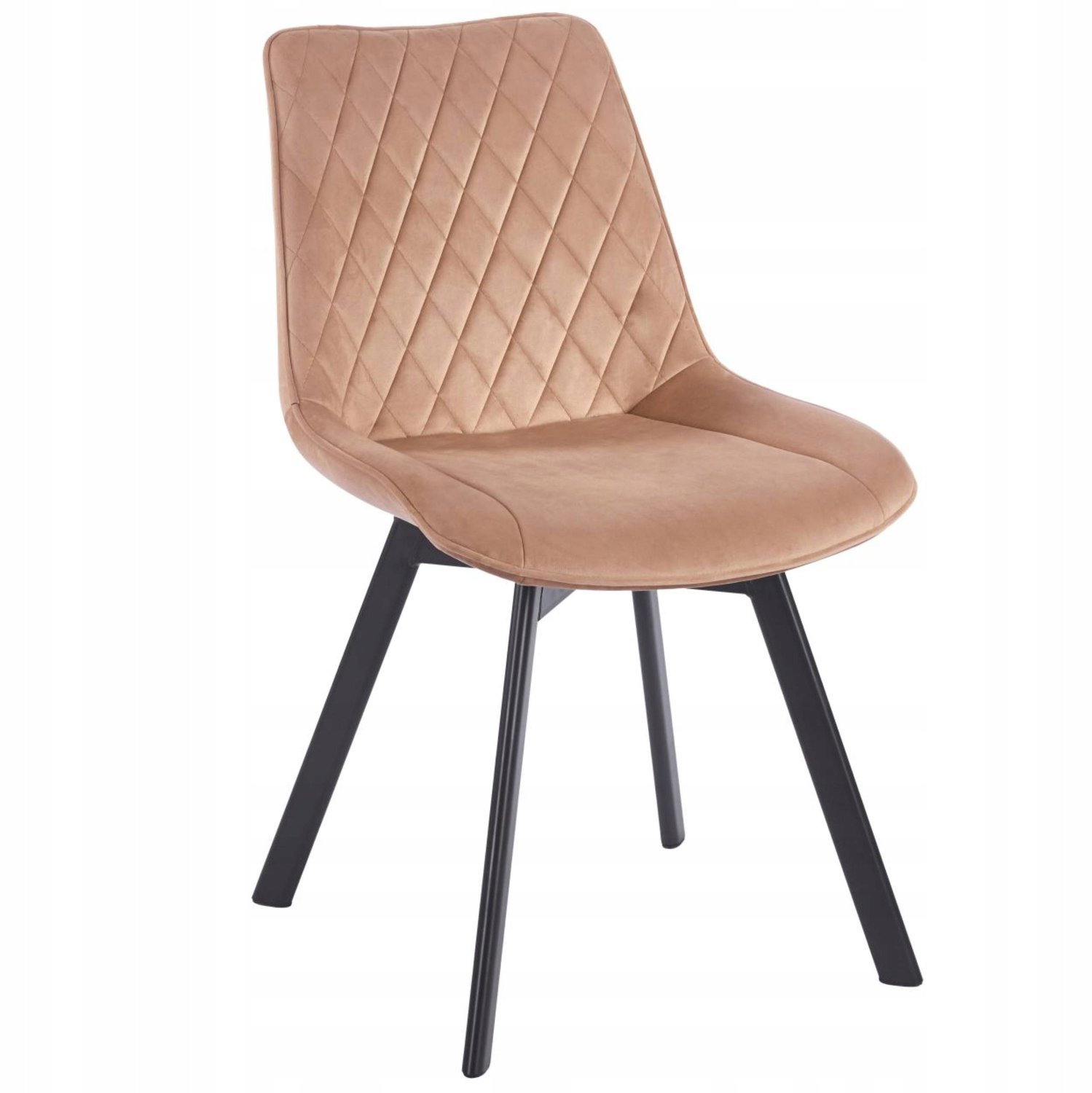 Furnitex - Cappuccino Eetkamerstoel - Draaibaar 360° - Velvet - Automatische Terugkeer