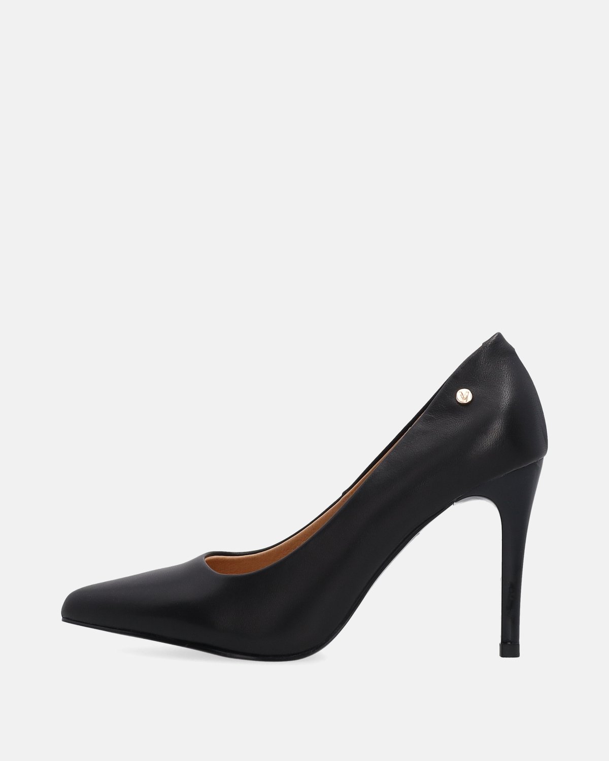 Klassieke zwarte leren pumps - Naaldhakken - 10 cm