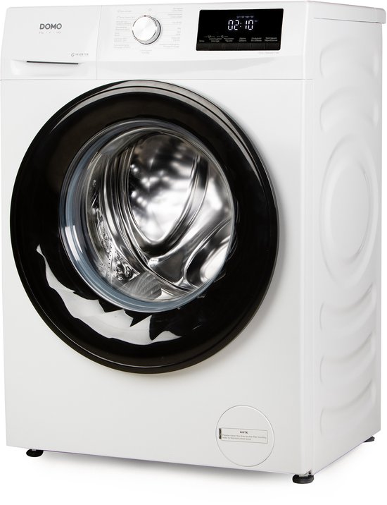 DOMO DO95101WM Wasmachine - 8 kg - Energieklasse A - 1400 RPM - 15 programma's - wit