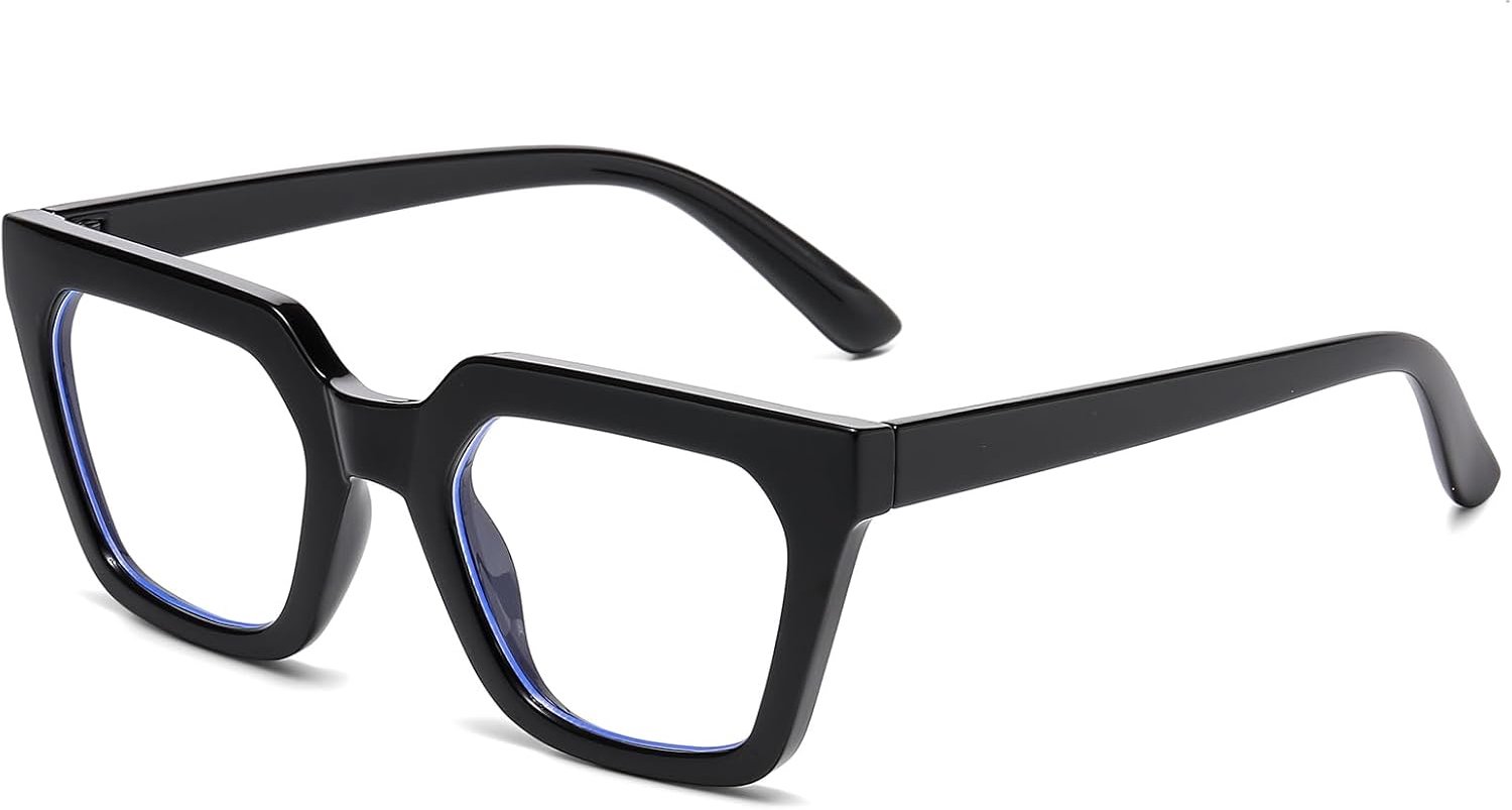 Blauw licht vierkante brillen voor mannen en vrouwen - klein - anti-vermoeidheid - ideaal voor gaming en lezen - ShopVlot