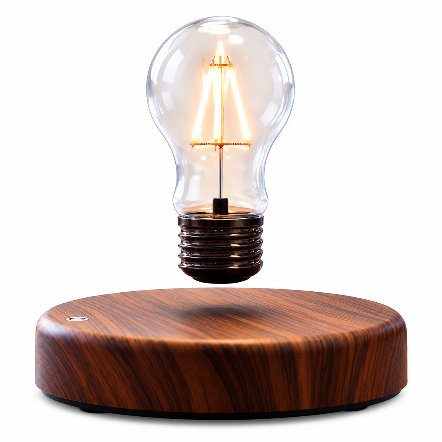 North Collective Zwevende Gloeilamp - Bureau Lamp- Magische Magnetische Lamp - Nacht Lamp - Scandinavisch Design