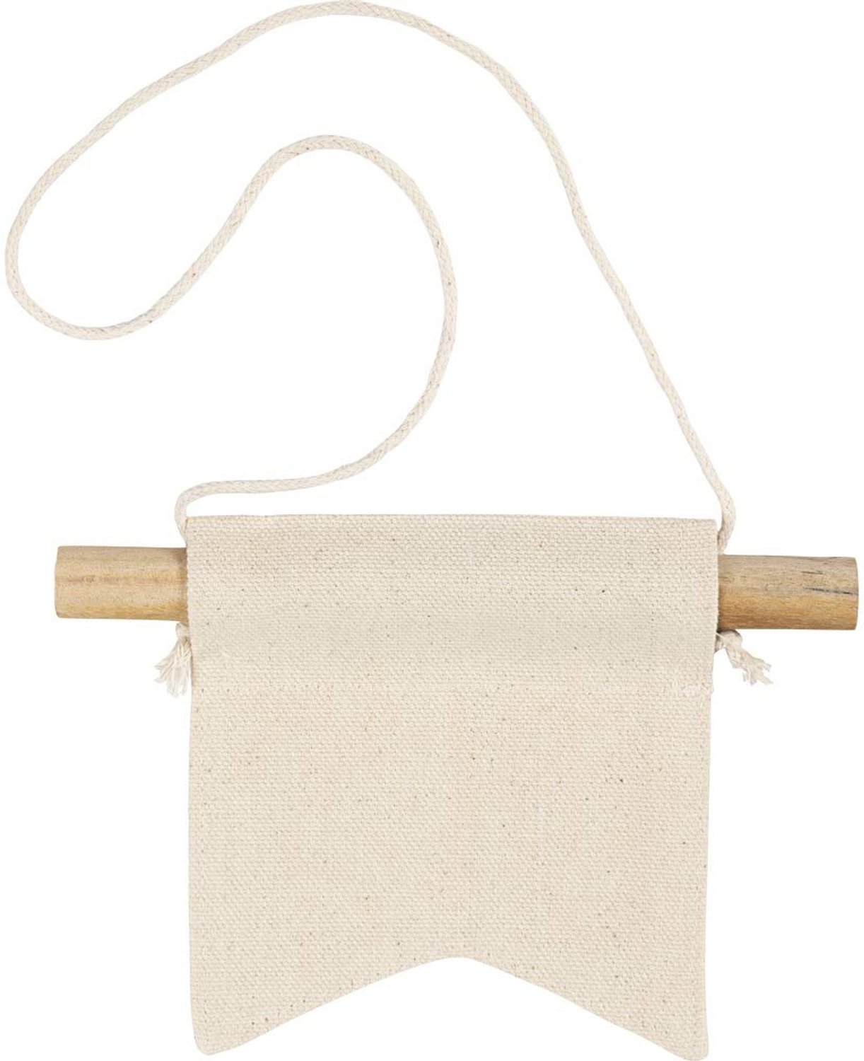 Creativ Company banner knutselpakket zwaluwstaart licht naturel 12 stuks.