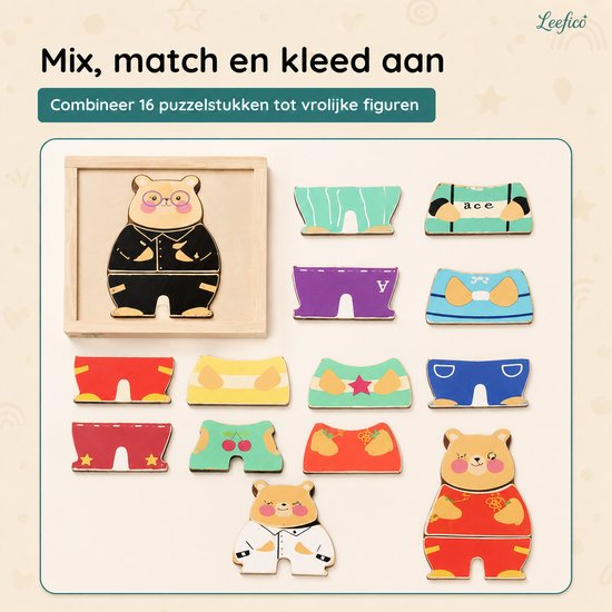 Leefico Activiteiten Kubus - Montessori Speelgoed voor Baby - Sensorisch Educatief Kinderspeelgoed 1 jaar - Oranje van Leefico — afbeelding 4