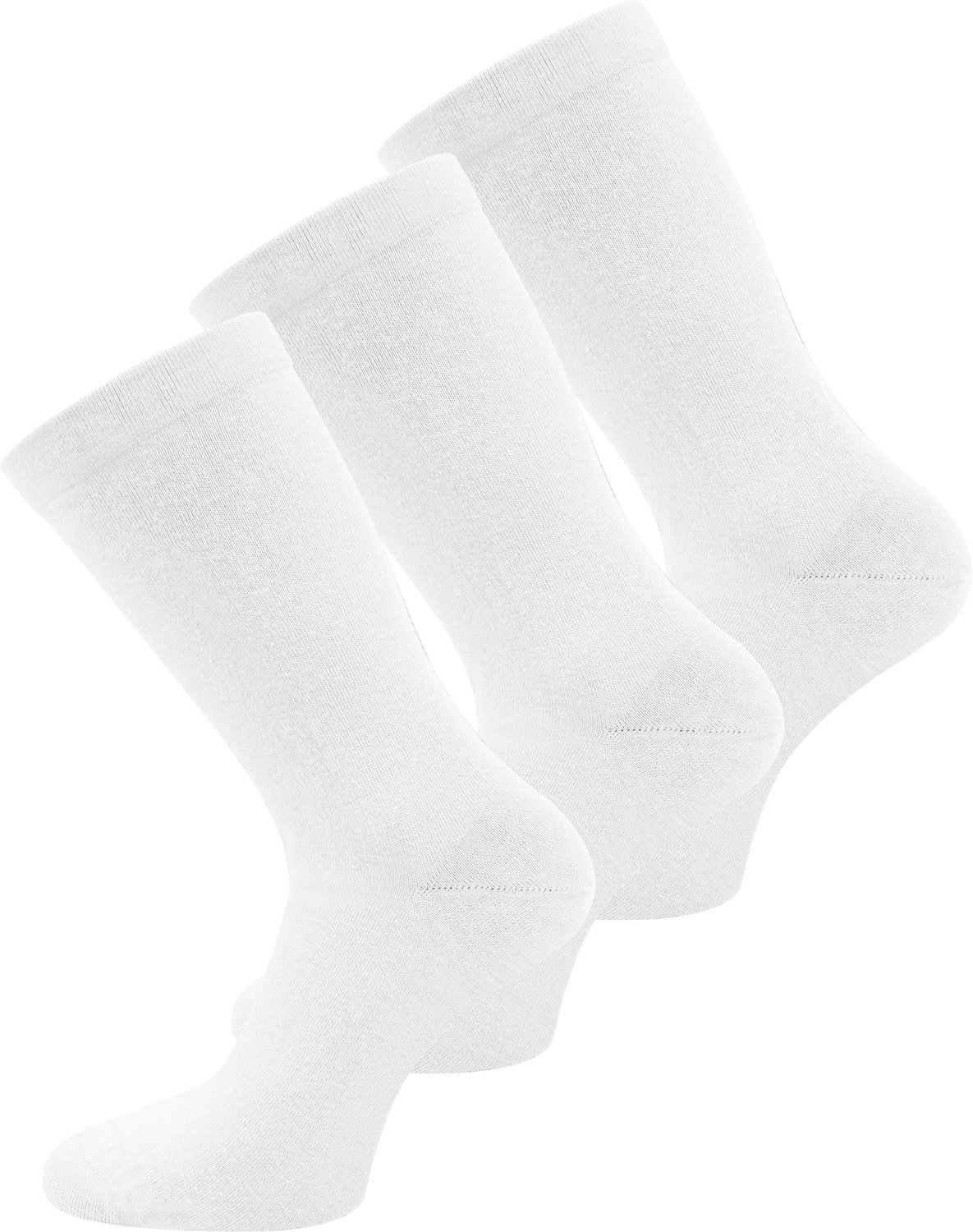 3 paar gezondheidssokken met comfortabele boord