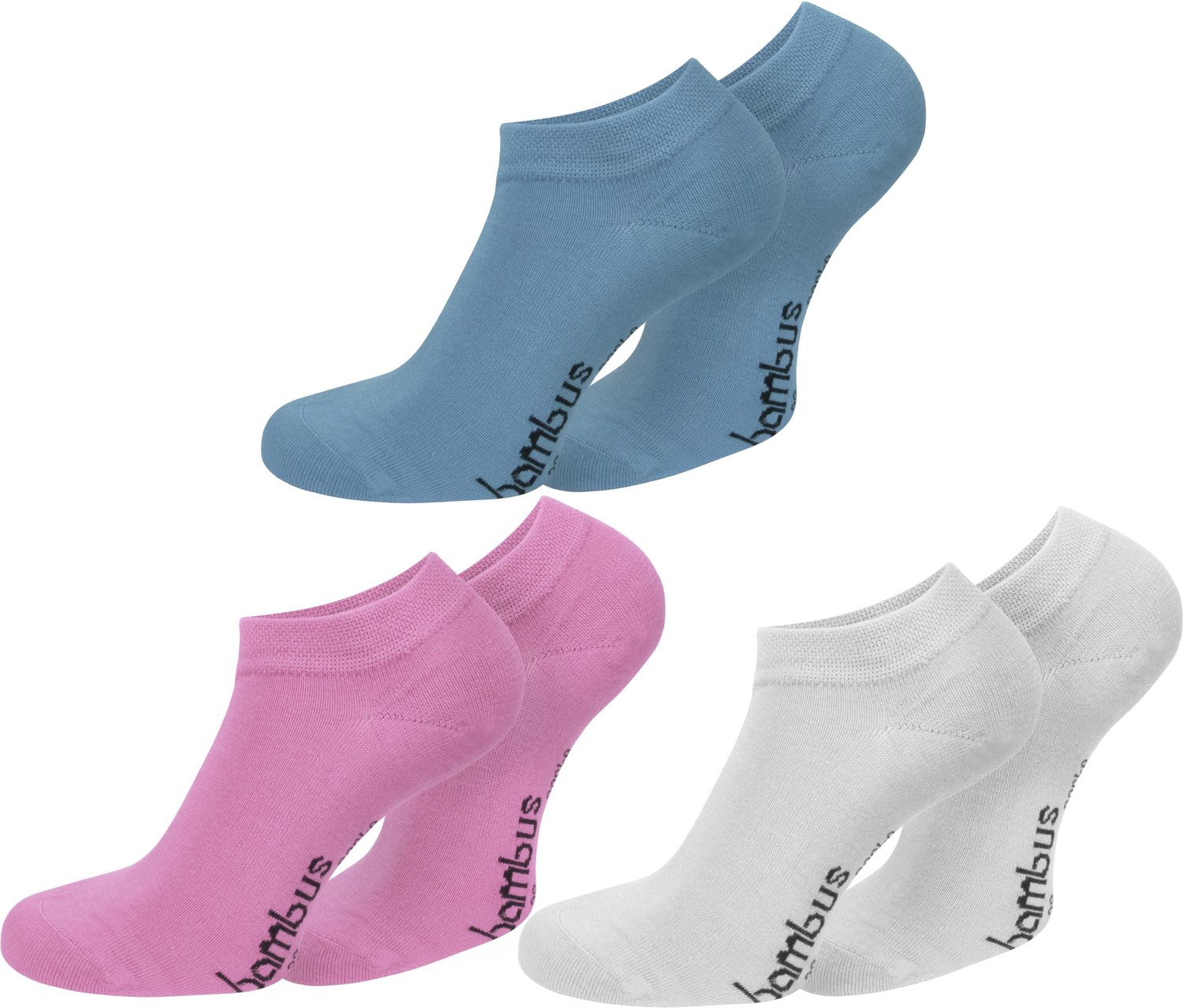 6 paar viscose gezondheidssokken voor sneakers