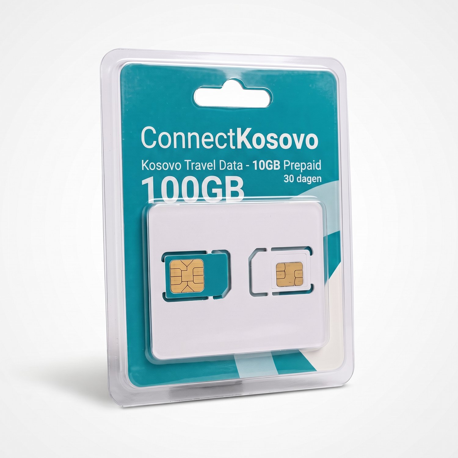 GoSIM Fysieke Simkaart Kosovo 100GB – Prepaid Data – 30 Dagen