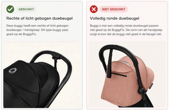 BuggyFix + MIK adapter (voor fietsen met bagagedrager zonder MIK) — afbeelding 5
