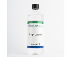 Online chemicalien – Isopropyl Alcohol – 99.9% – 1 L – Ontvetter – Ontsmettingsmiddel – IPA