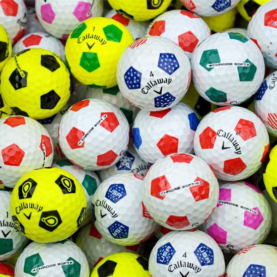 Callaway Chrome Soft Truvis - Lakeballs - 25 gebruikte golfballen — afbeelding 3