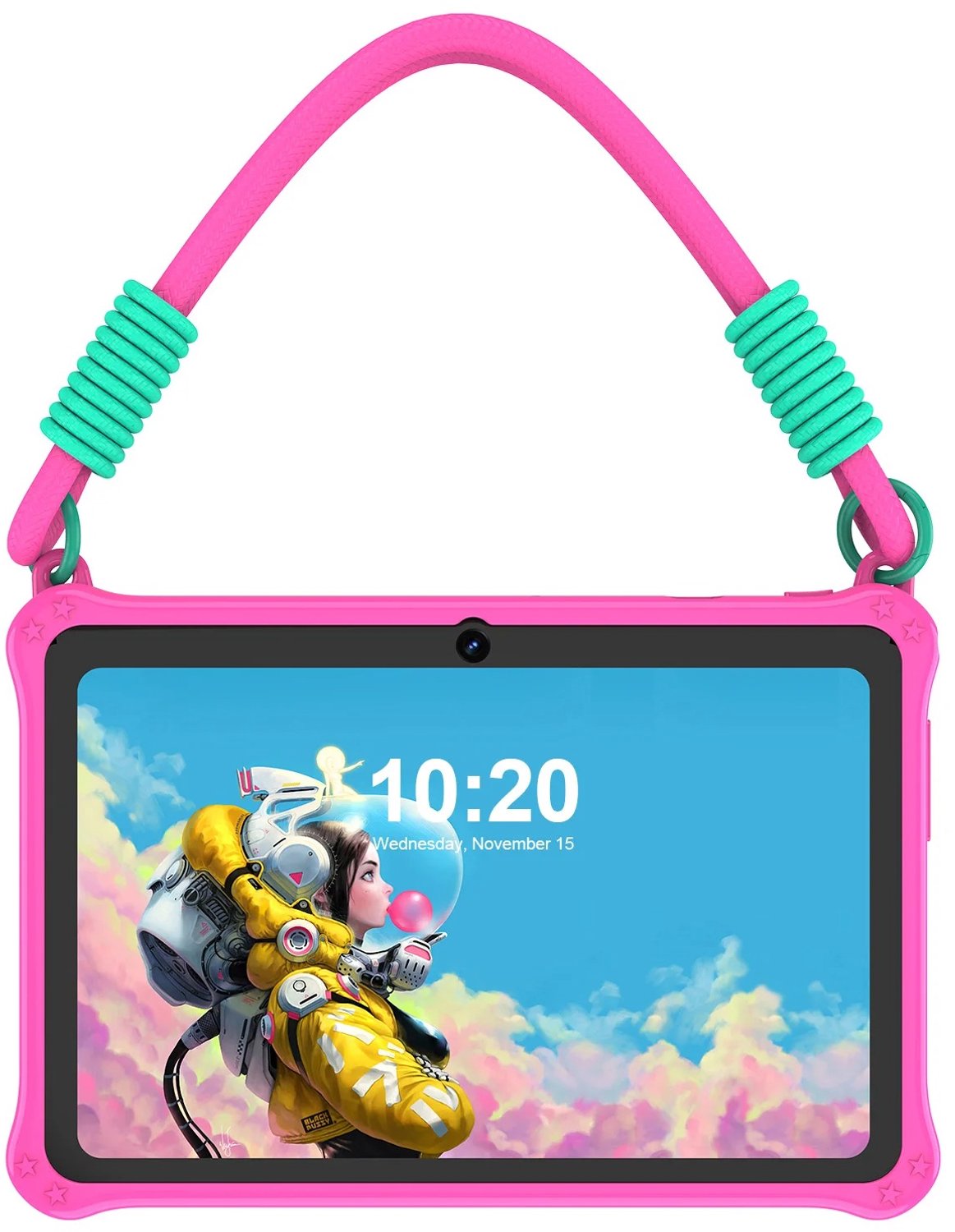 Jolien Kindertablet - Tablet - Tablet vanaf 3 jaar - Tablet met beschermhoes - 7-inch Tablet - 4GB werkgeheugen -32GB opslagruimte