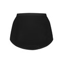 Zwarte high waist damesonderbroek van Ten Cate, plat neergelegd.