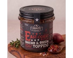 Grate Goods - Saus - East Coast Bacon & Onion Topping 120 ml