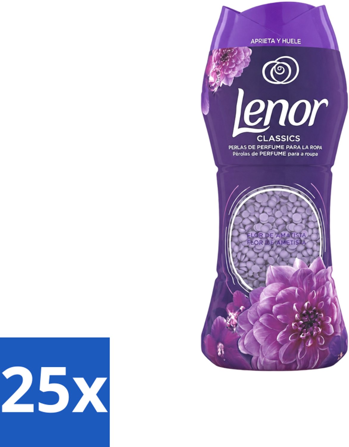 25 x Lenor Unstoppables – Geurbooster – Amethyst – 210 g - Voordeelverpakking - 25 stuks
