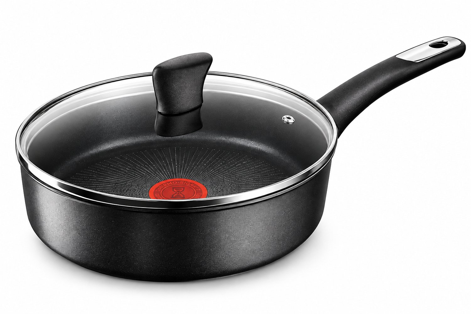 Tefal PERFECT TOUCH - Hapjespan - Ø24 cm - Inclusief Deksel - Geschikt voor Inductie - Anti-aanbaklaag