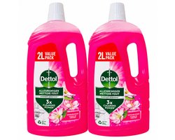 Dettol - Allesreiniger - Power & fresh kersenbloesem - 2x2L