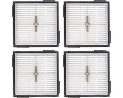HEPA filters set van 4 - vervangingsaccessoires - wasbaar - efficiënt voor Robo.rock Q10 S5/Q10 S5+ - m-winkel