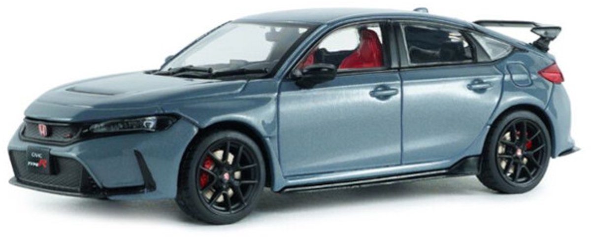 Honda Civic Type R 2023 Sonic Grijs Modelauto 1/43 Solido